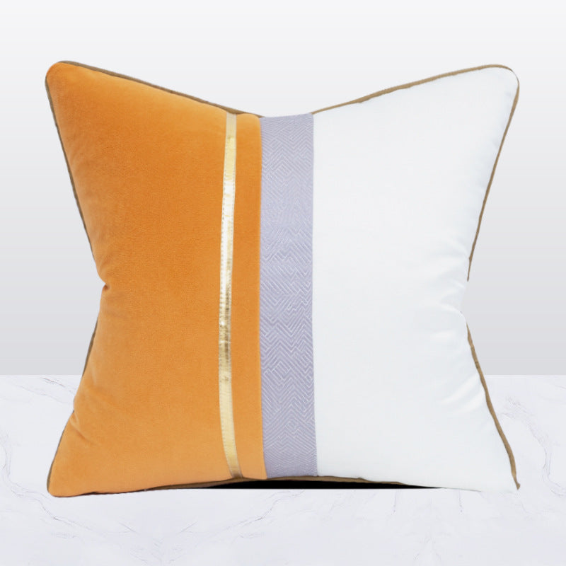 Light Luxury Pillow Cushion Home Model Home Nordic Simple Velvet